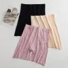Large-sized, chubby girls' safety pants, let go of the bare summer high-waisted leggings and underpants, two-in-one seamless belly cinching underpants full image